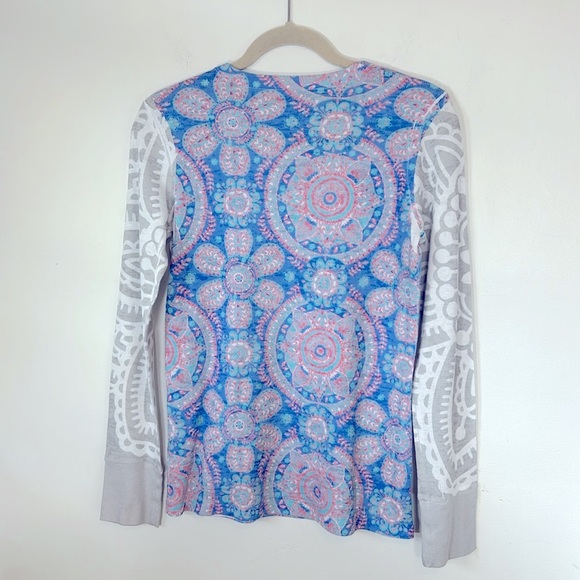 Before & After Boho Casual Lightweight Women’s Size S Multicolored Waffle Top - Picture 9 of 13